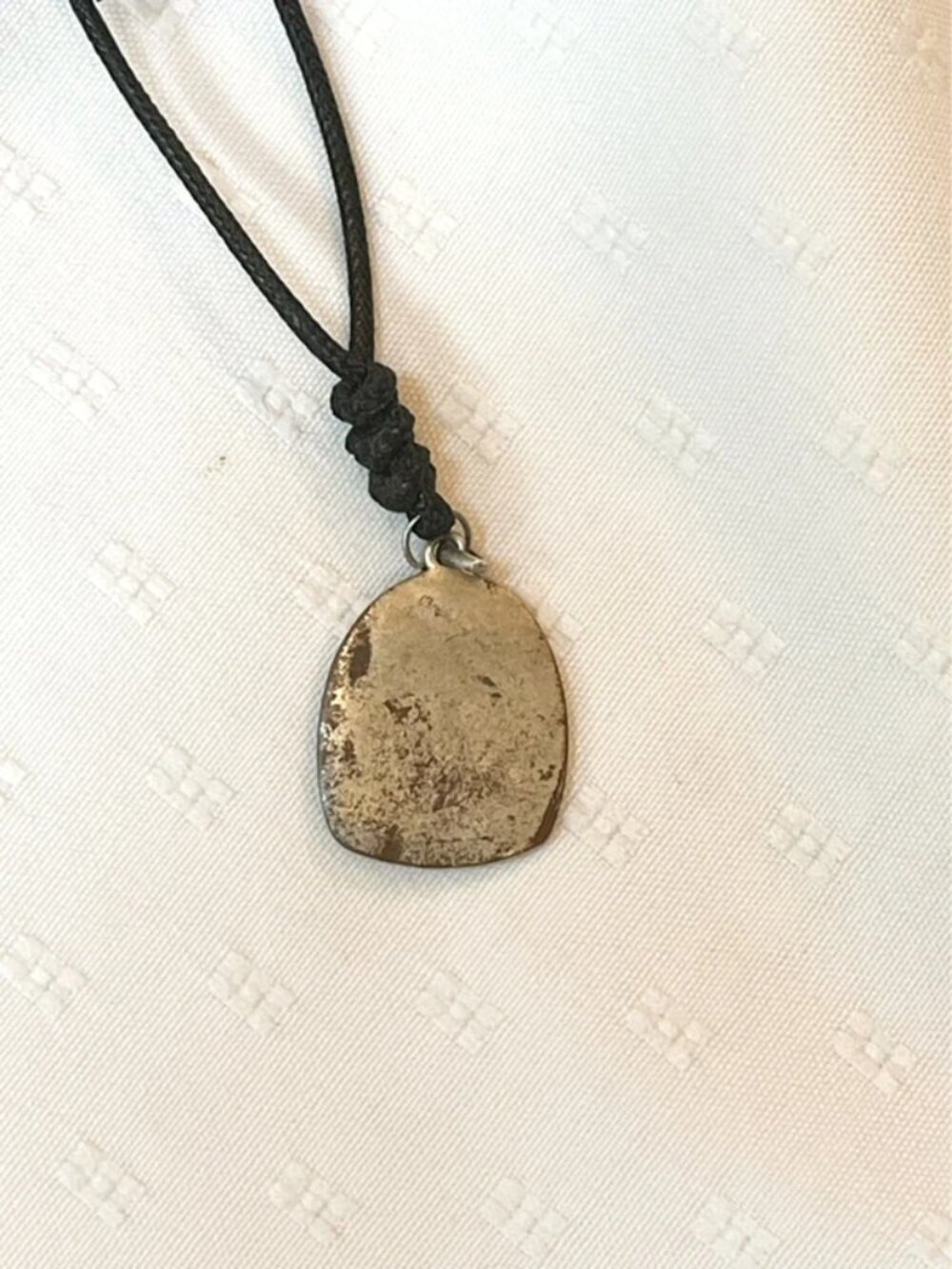 Tree of Life Pendant Black Cord Adjustable Necklace - Picture 4 of 5